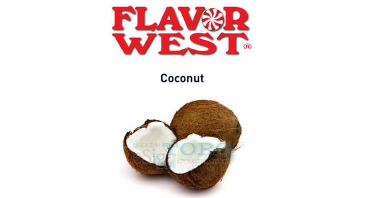 Изображение Ароматизатор Flavor West Coconut Ароматизатор Flavor West Coconut